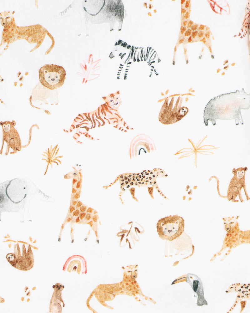 Minihaha Billie Print Organic Bodysuit