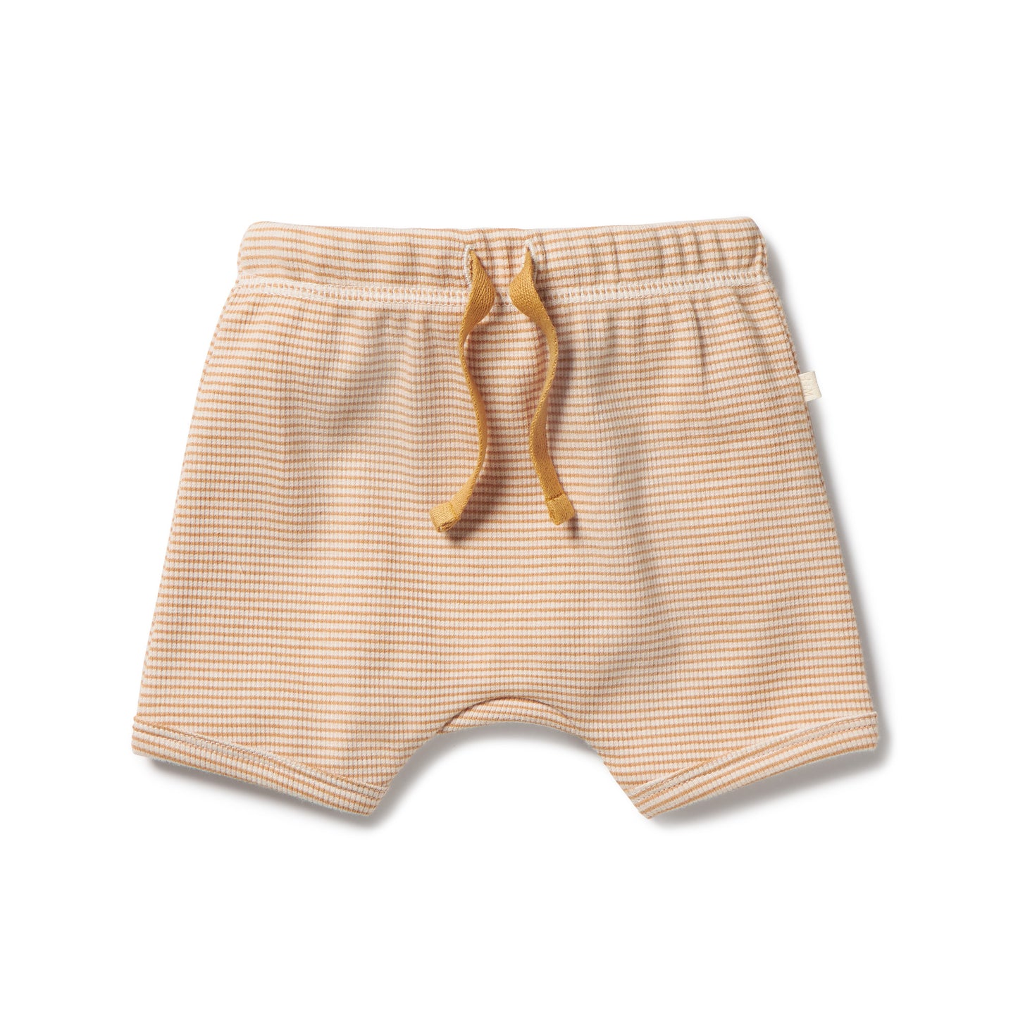 Wilson & Frenchy Organic Rib Tie Front Short Toffee