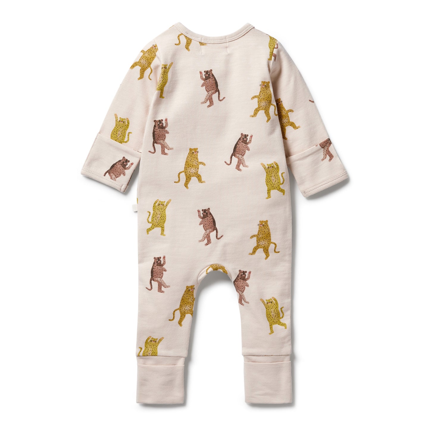 Wilson & Frenchy Organic Zipsuit with Feet Roar
