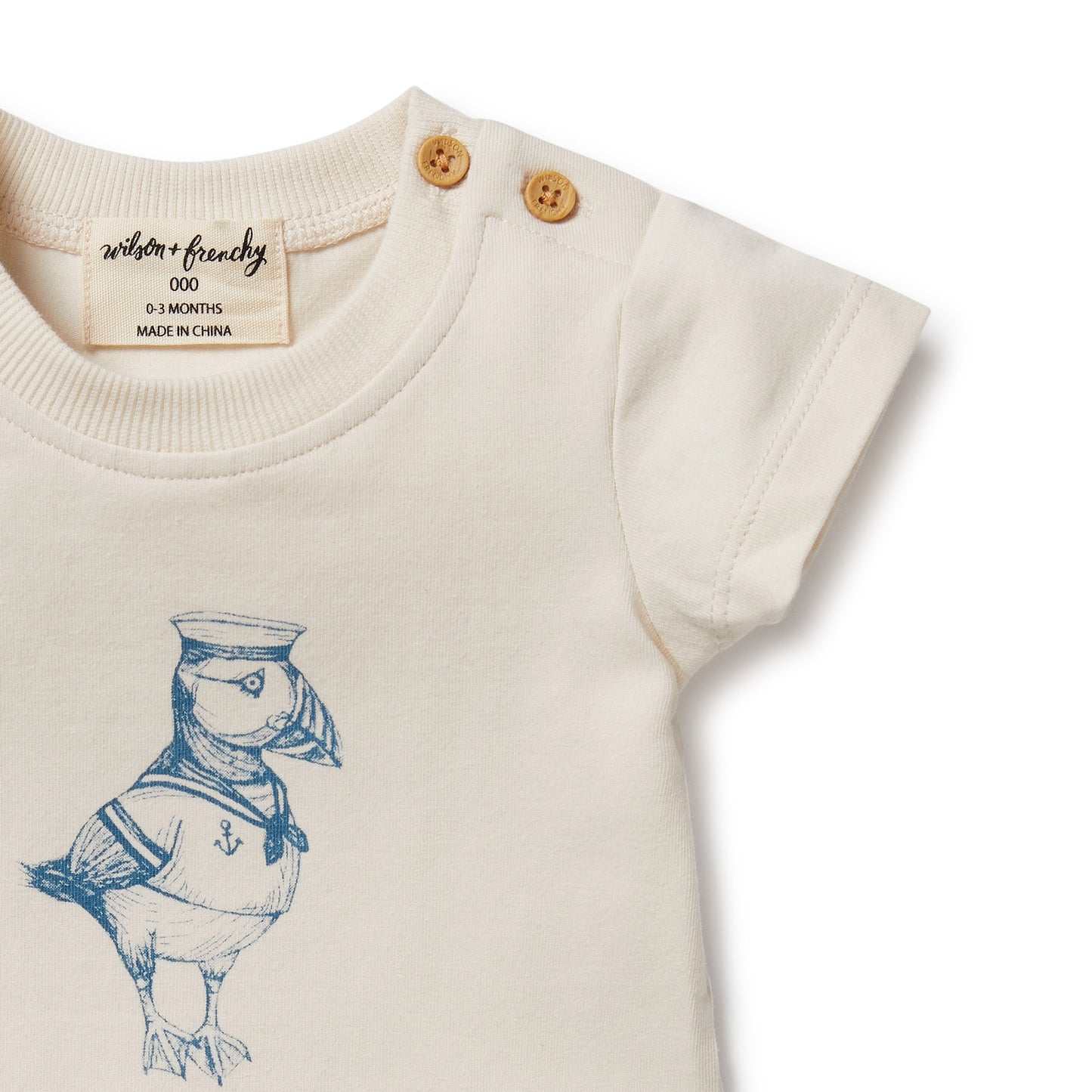 Wilson & Frenchy Organic Tee Petit Puffin