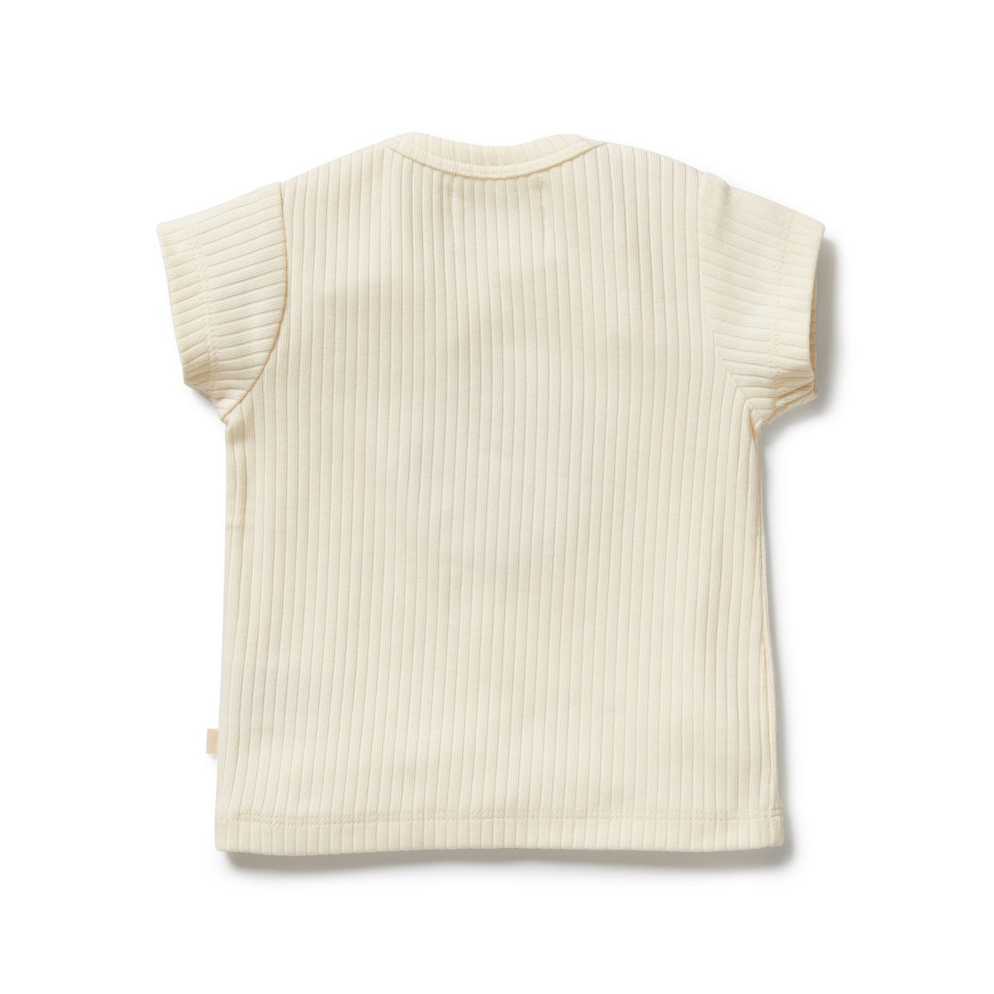 Wilson & Frenchy Embroidered Organic Tee Apple Papple