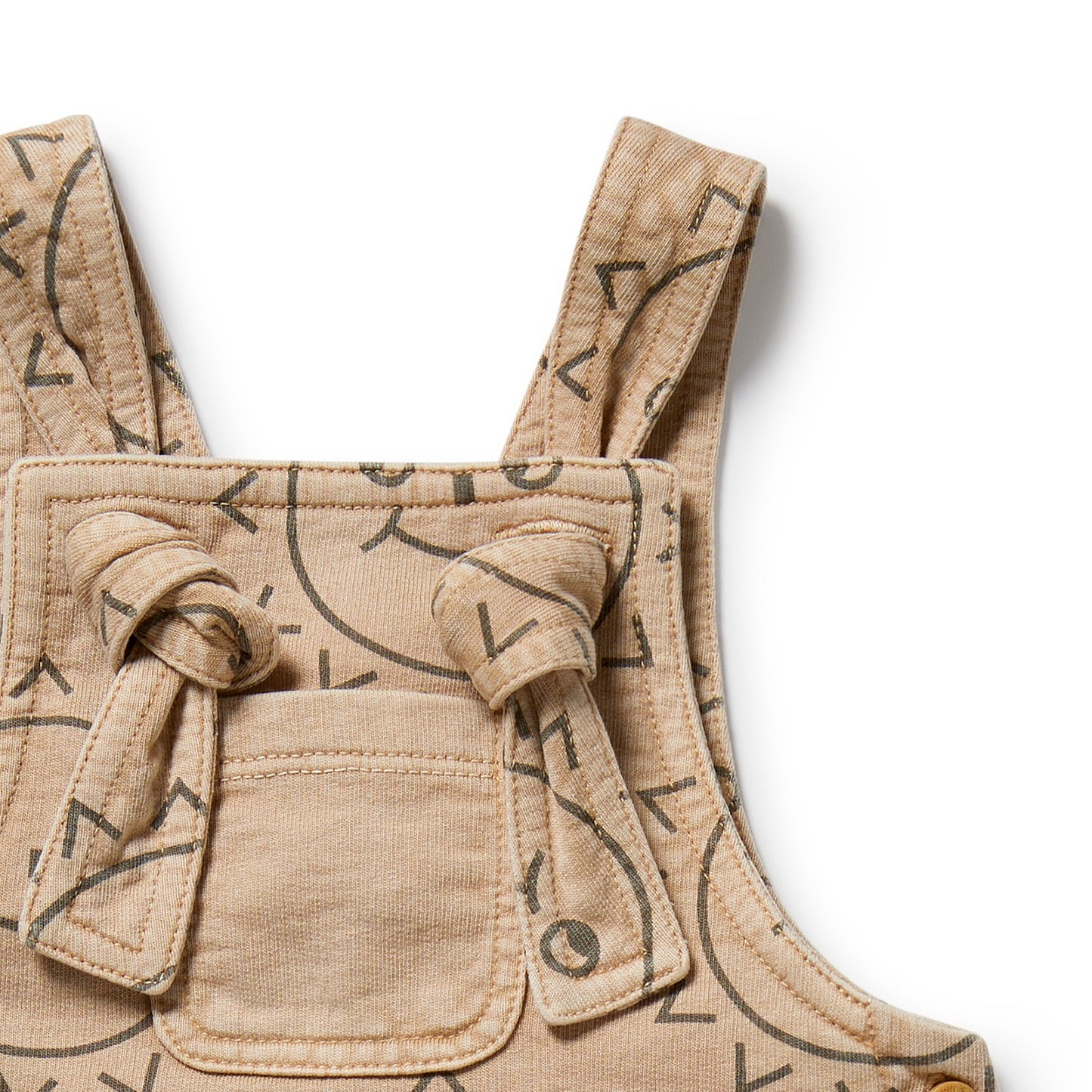 Wilson & Frenchy Organic Sweat Overall Happy Days