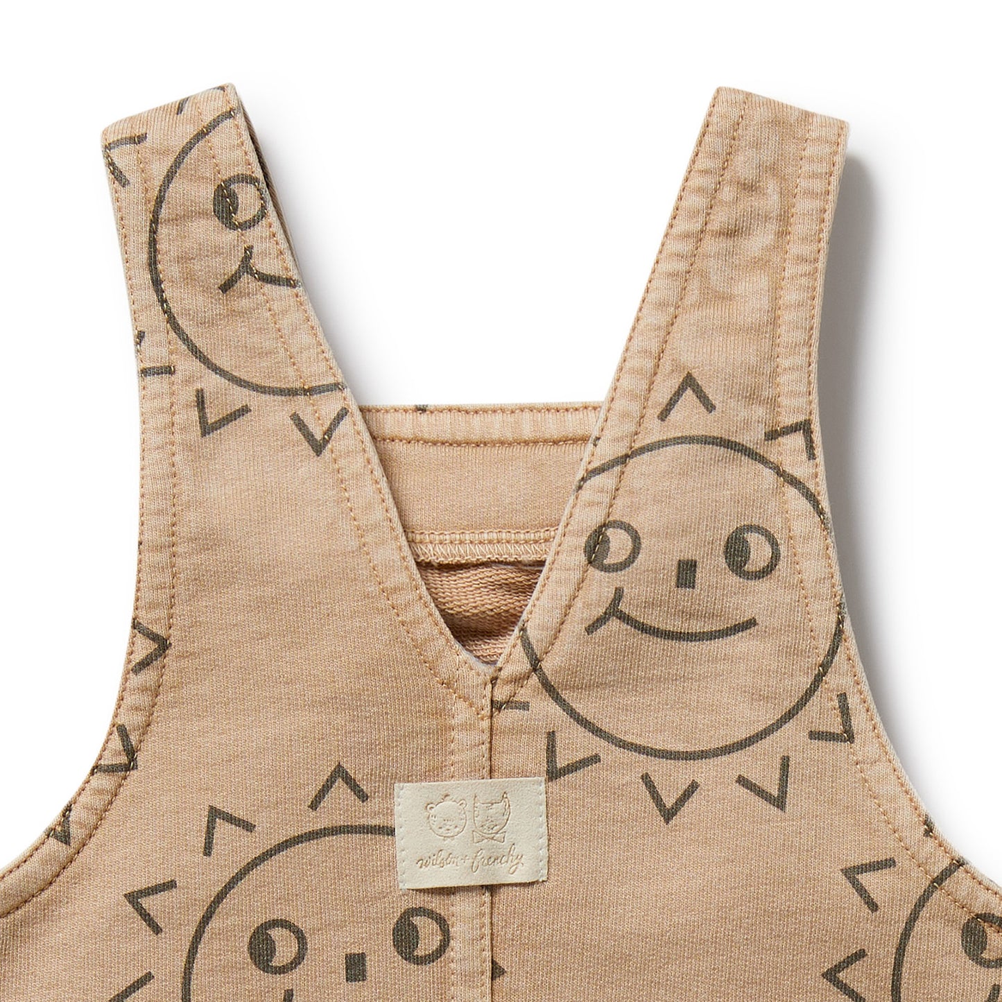 Wilson & Frenchy Organic Sweat Overall Happy Days