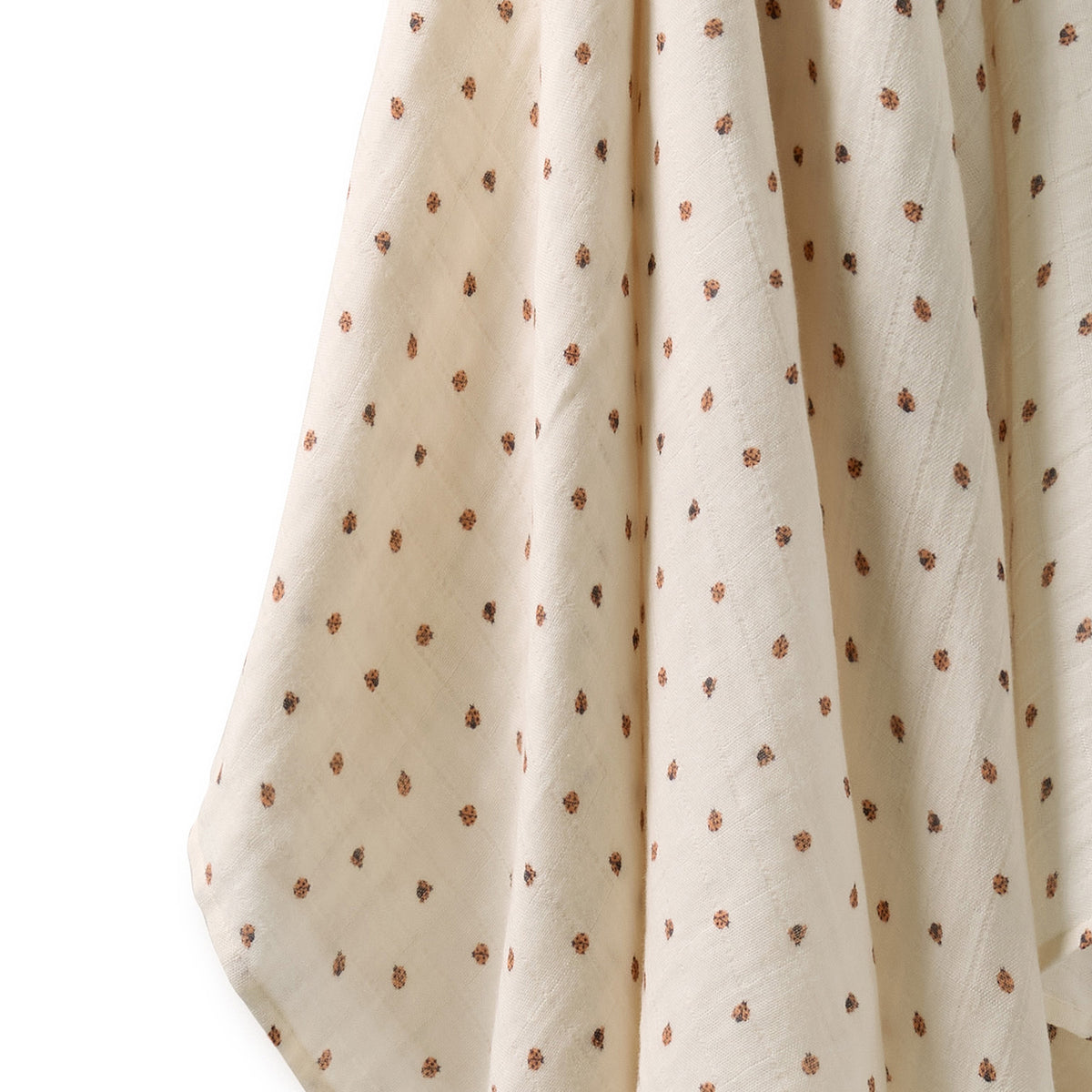 Wilson & Frenchy Organic Muslin Wrap Little Lady Bugs