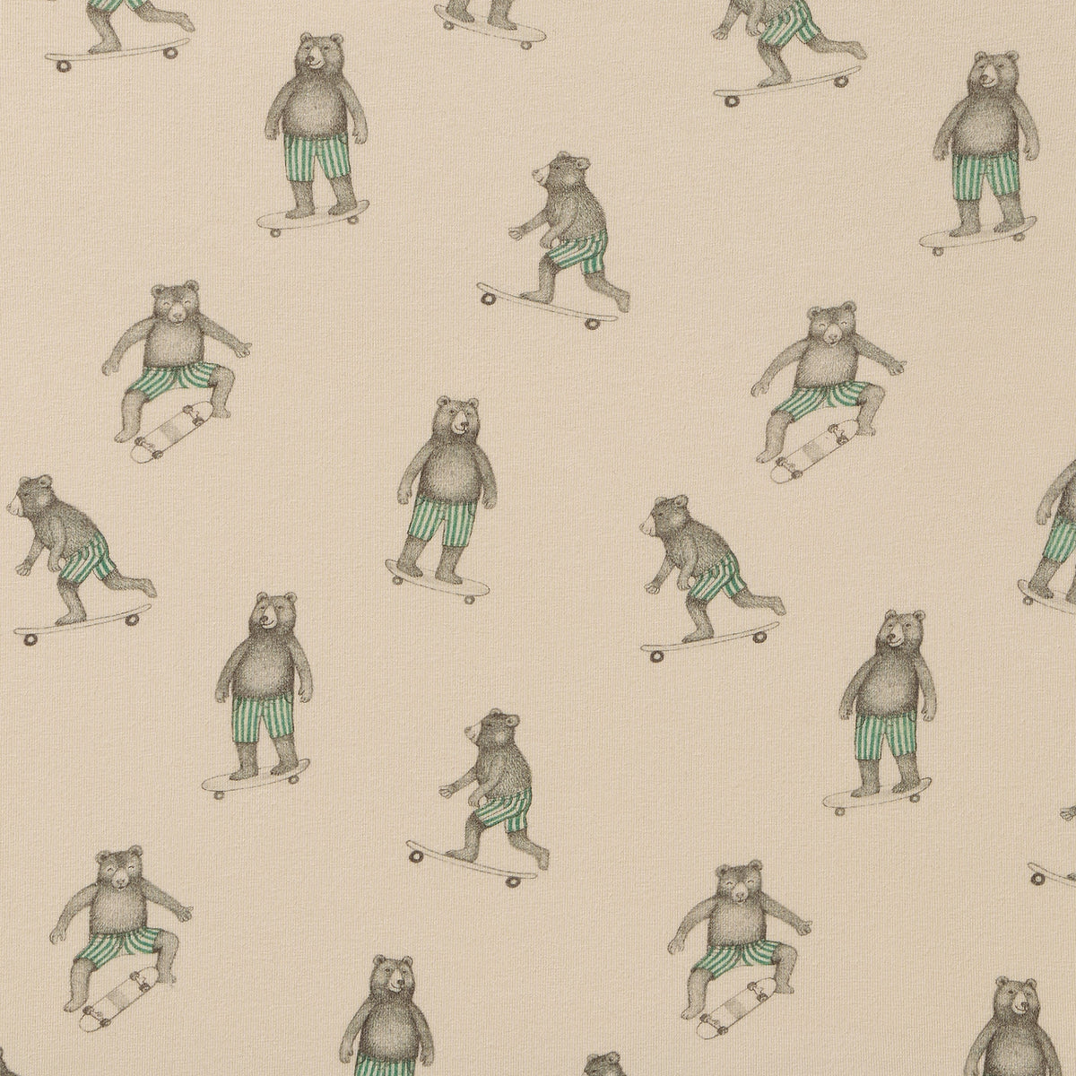 Wilson & Frenchy Organic Cot Sheet Skater Club