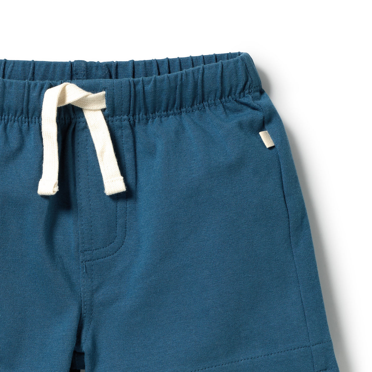 Wilson & Frenchy Organic Tie Front Short Bright Blue