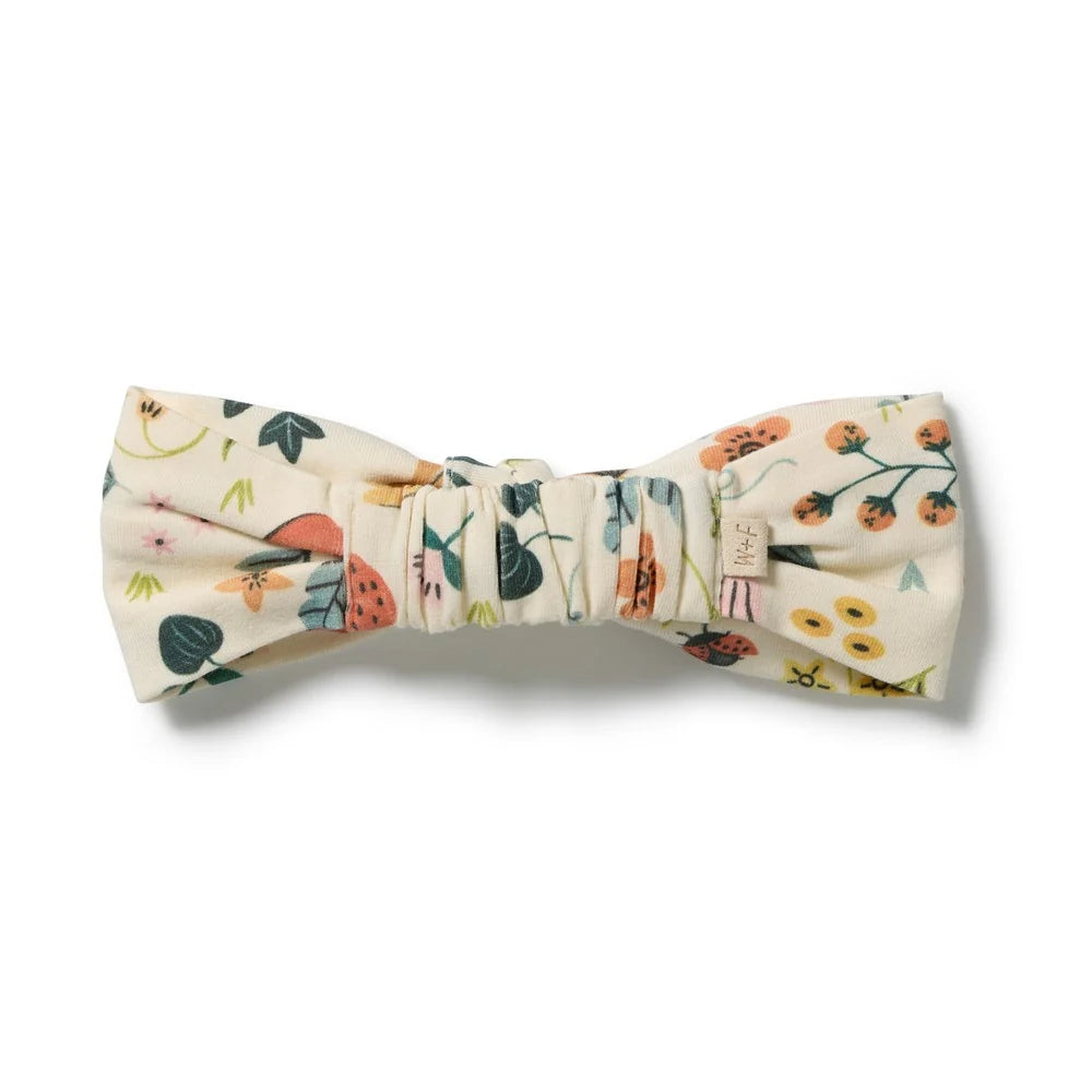 Wilson & Frenchy Organic Headband Summer Garden