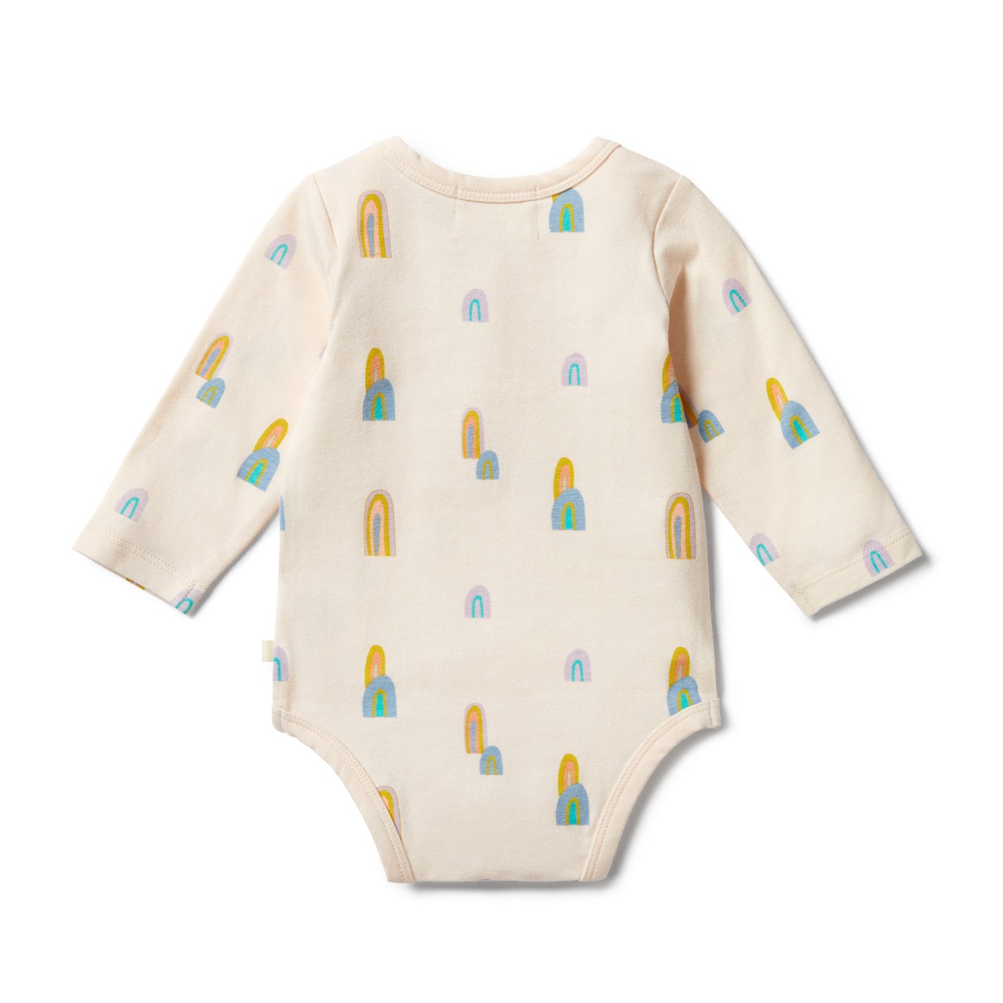 Wilson & Frenchy Organic Envelope Bodysuit Rainbow Mountains