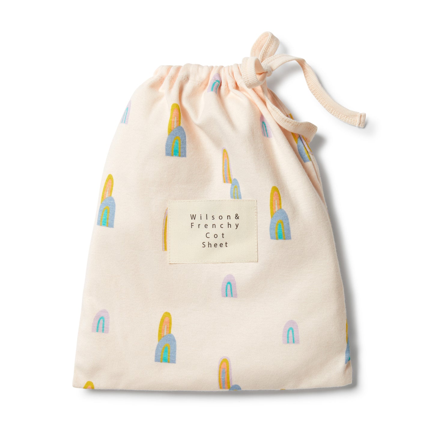 Wilson & Frenchy Organic Cot Sheet Rainbow Mountains