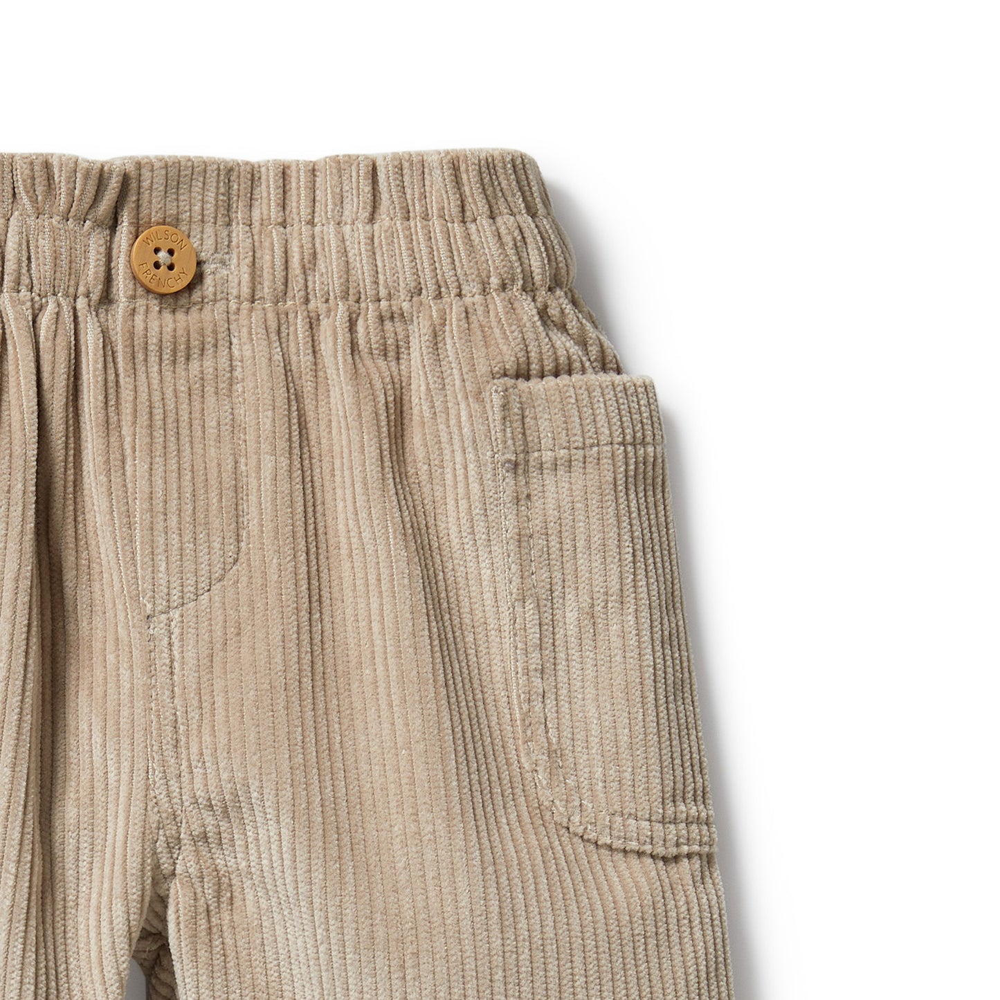 Wilson & Frenchy Organic Cord Pant Sand