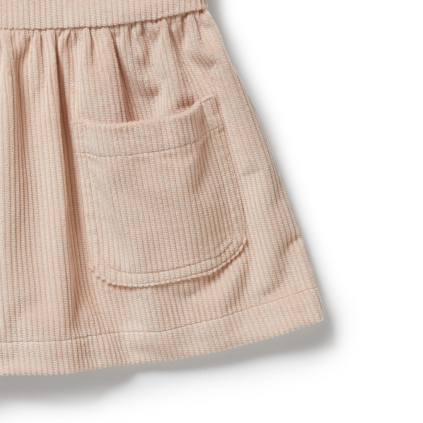 Wilson & Frenchy Organic Cord Dress Rose