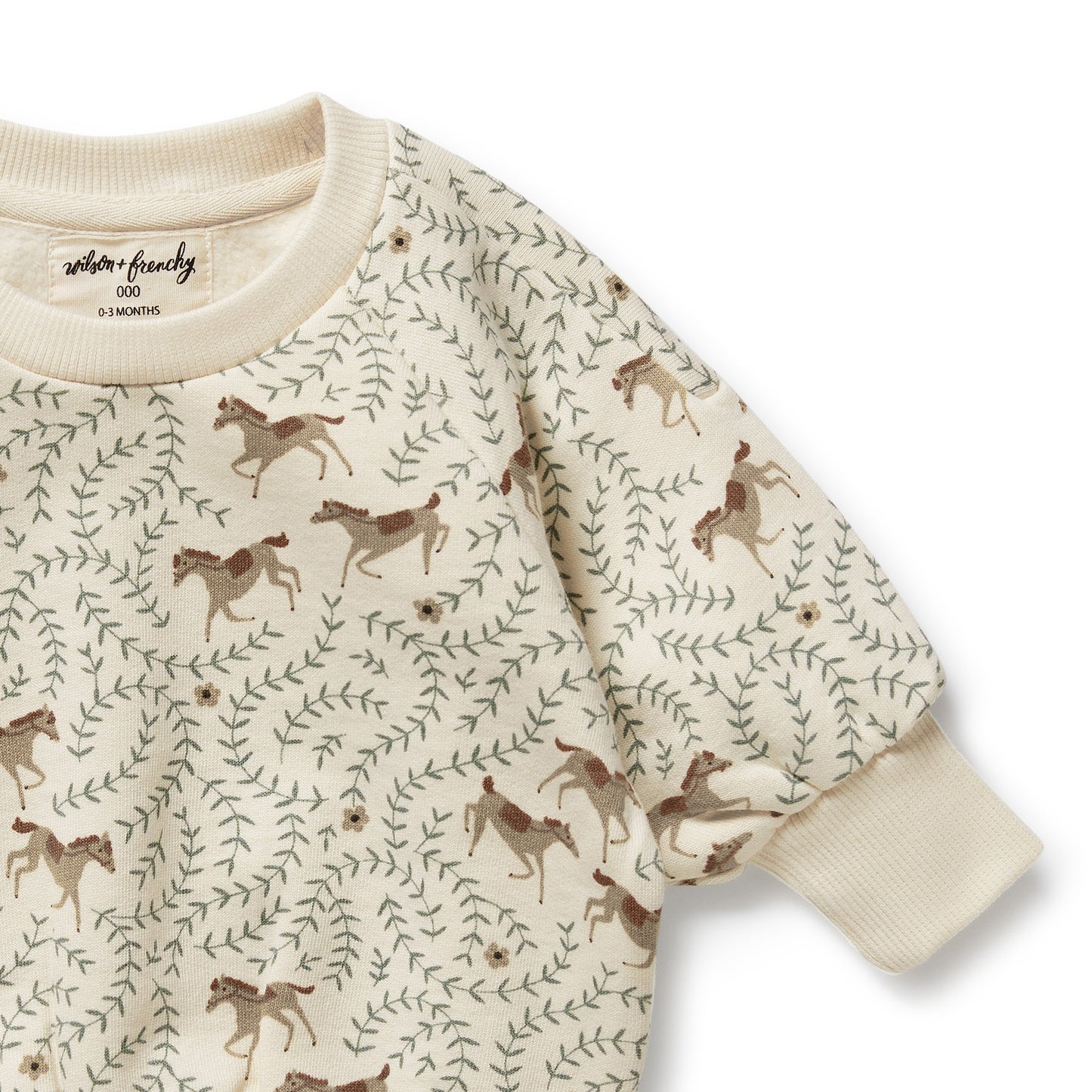 Wilson & Frenchy Organic Terry Sweat Trixie Horse