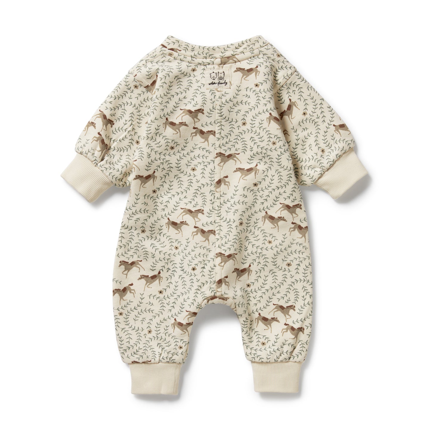 Wilson & Frenchy Organic Terry Growsuit Trixie Horse