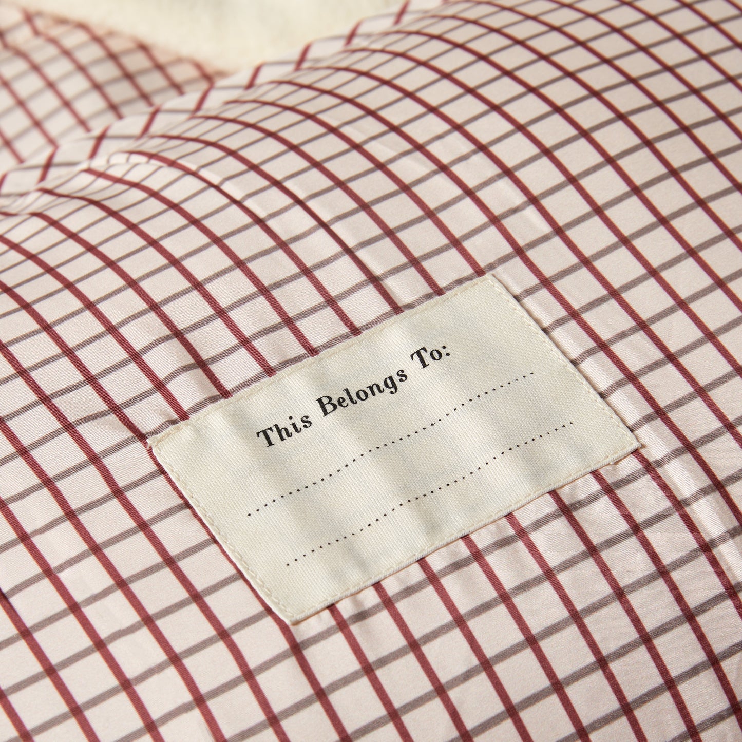 Wilson & Frenchy Nap Mat Amber Check