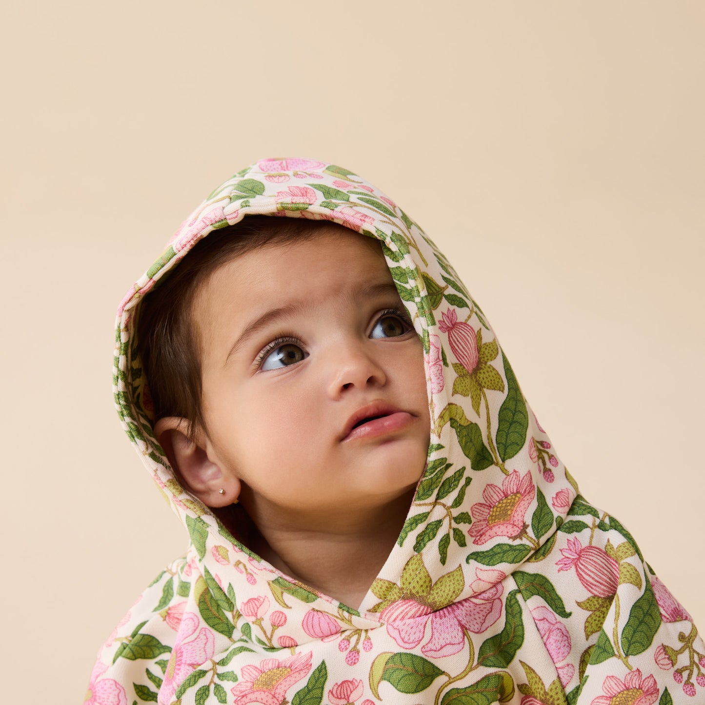 Wilson & Frenchy Organic Terry Hooded Sweat Ma Fleur