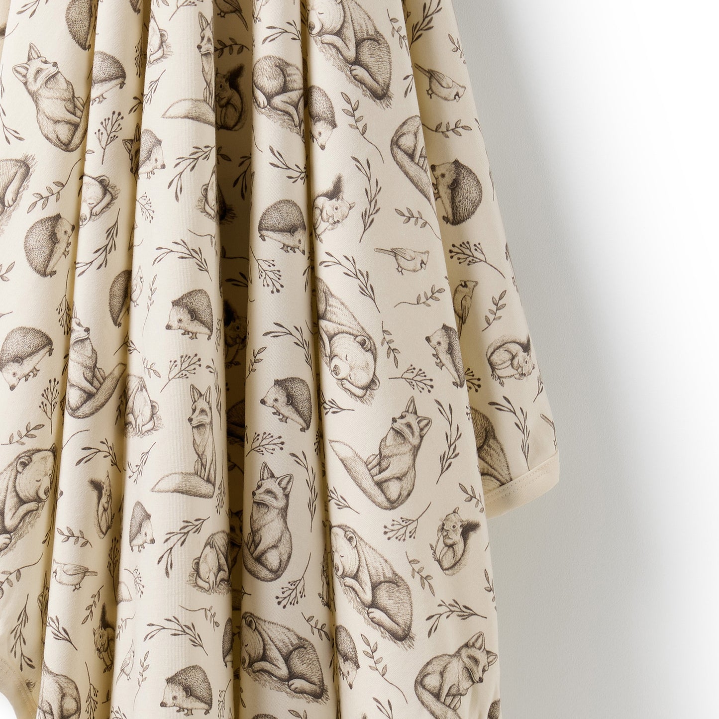 Wilson & Frenchy Organic Bunny Rug Foxglove Forest