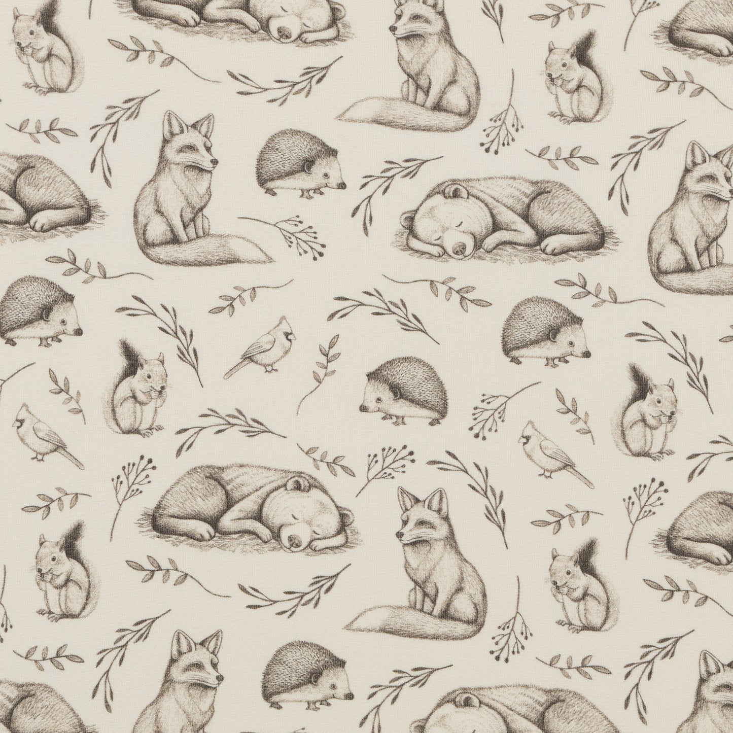 Wilson & Frenchy Organic Bassinet Sheet Foxglove Forest