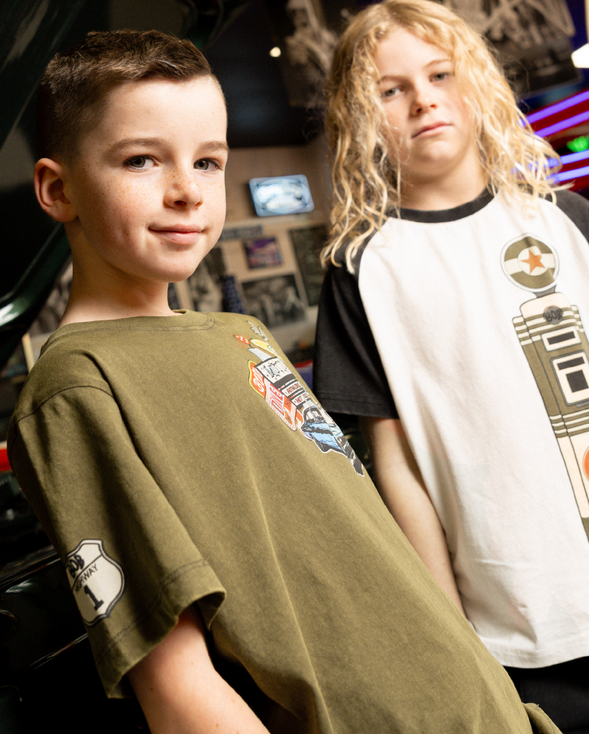 Band of Boys Washed Khaki Road Trip Tee