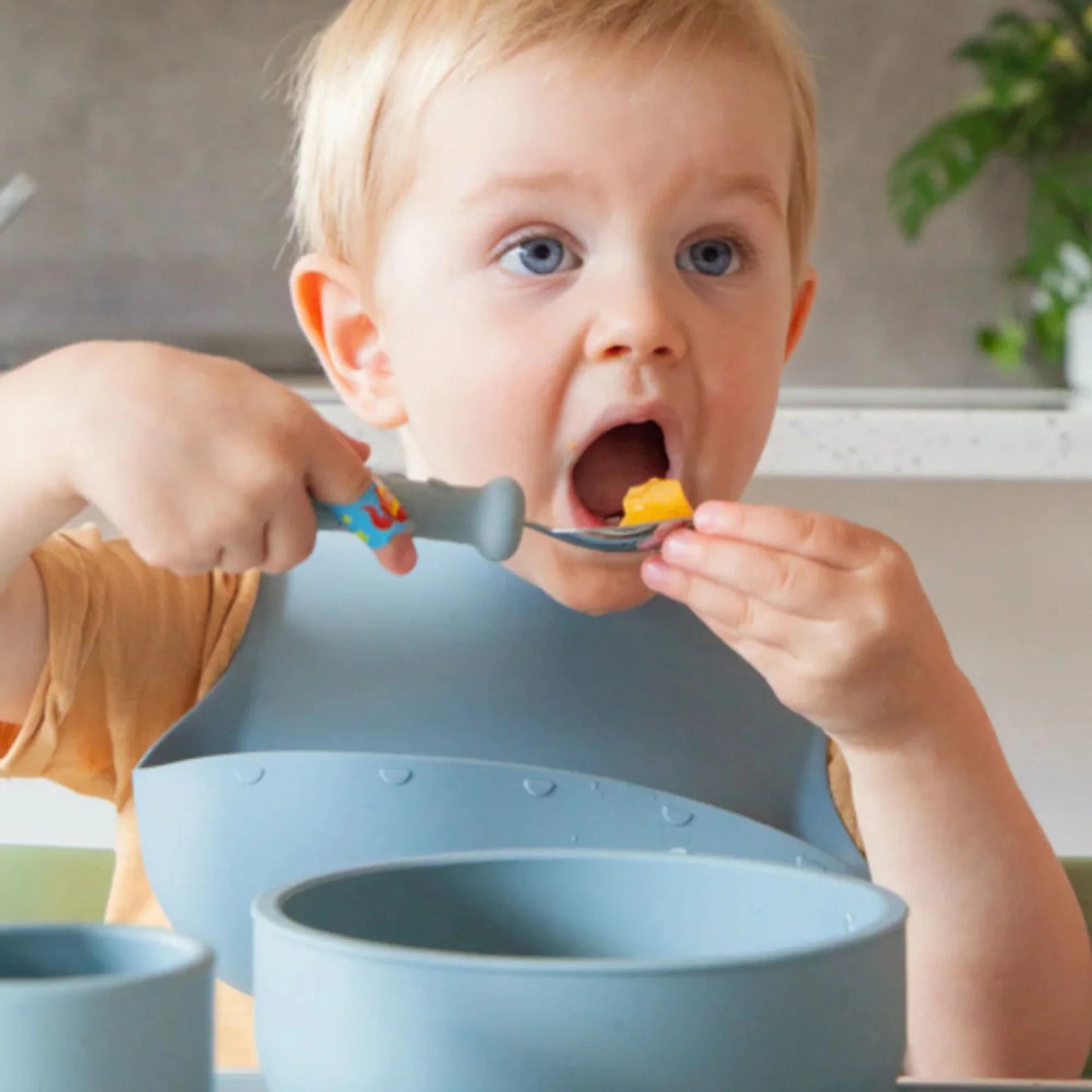Zazi Clever Bib Sky