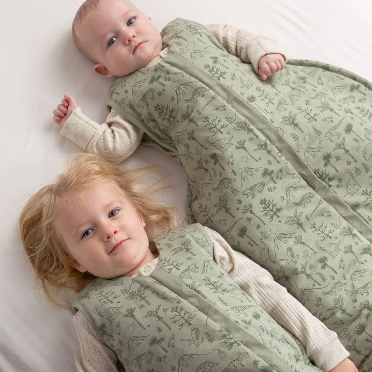 Woolbabe Duvet Front Zip Sleeping Bag Flax Zealandia