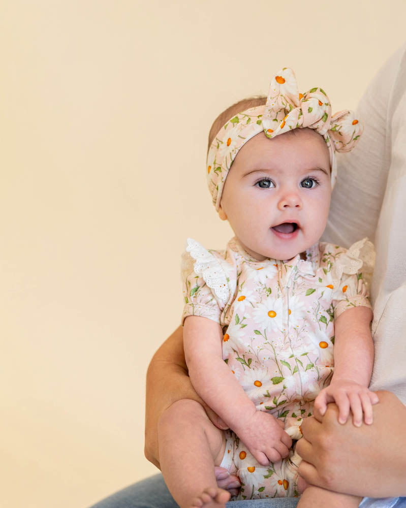 Minihaha Tess Print Short Sleeve Zipsuit
