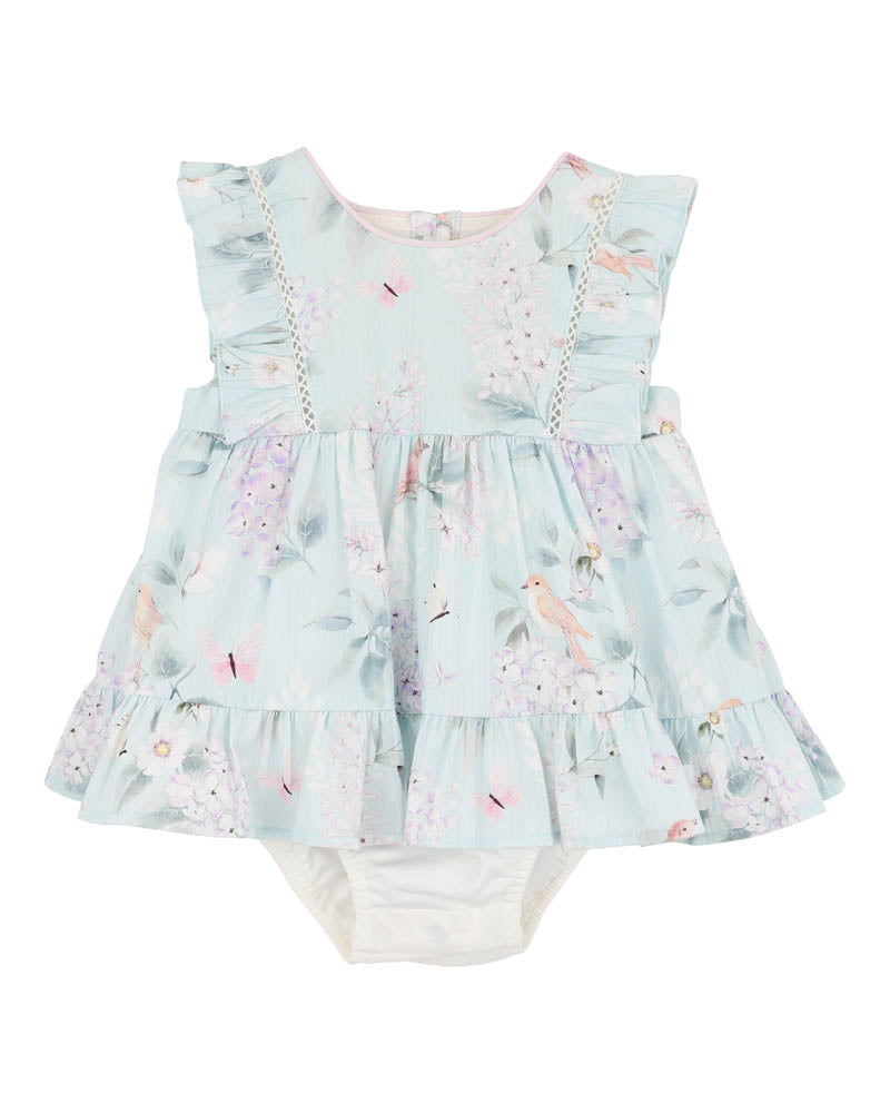 Minihaha Madelyn Print Overlay Dress