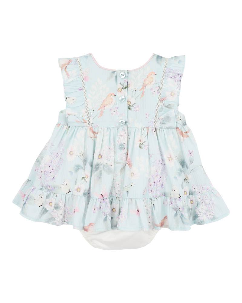 Minihaha Madelyn Print Overlay Dress