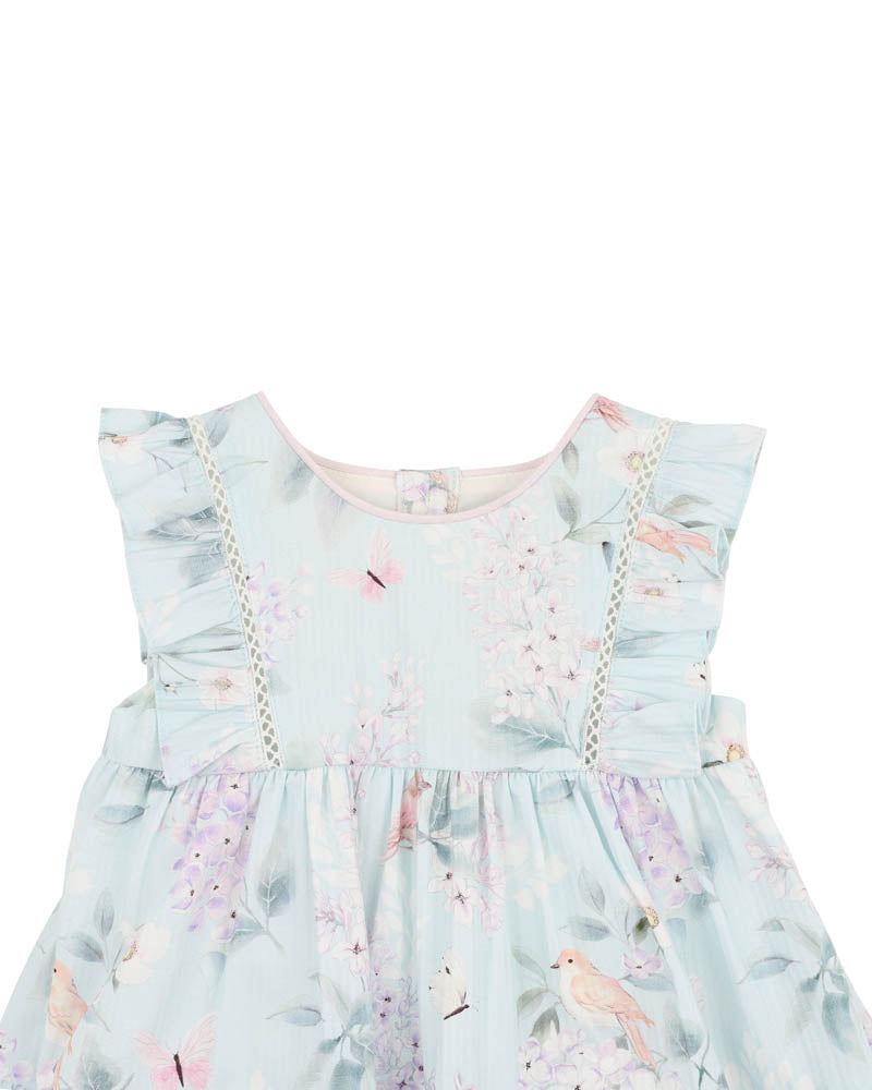 Minihaha Madelyn Print Overlay Dress
