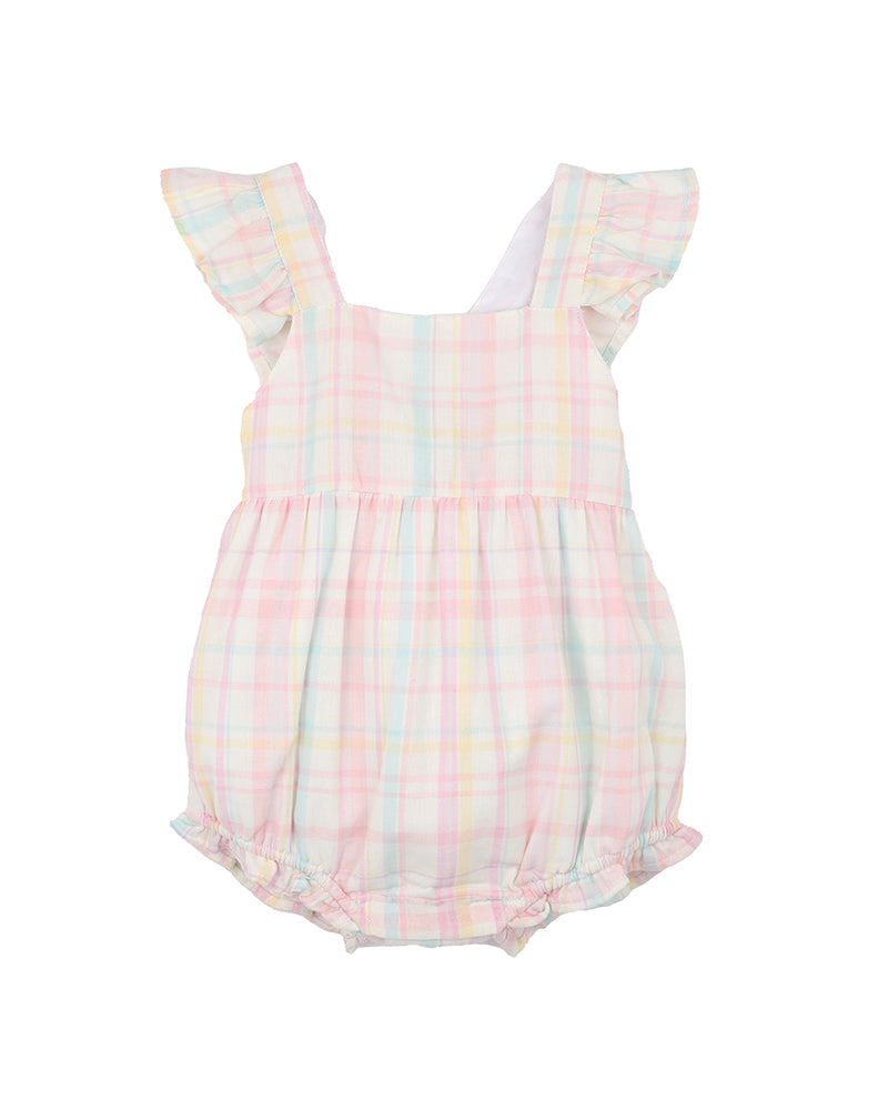 Minihaha Madelyn Check Bodysuit