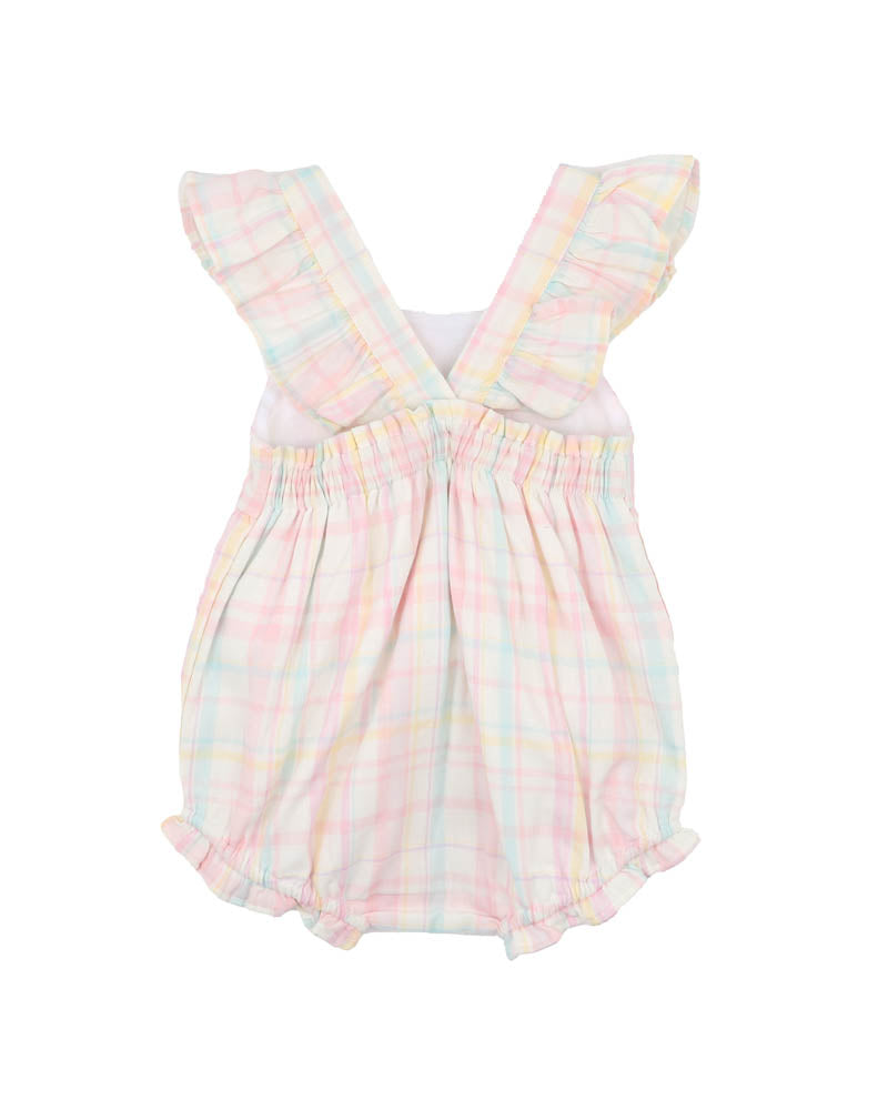 Minihaha Madelyn Check Bodysuit