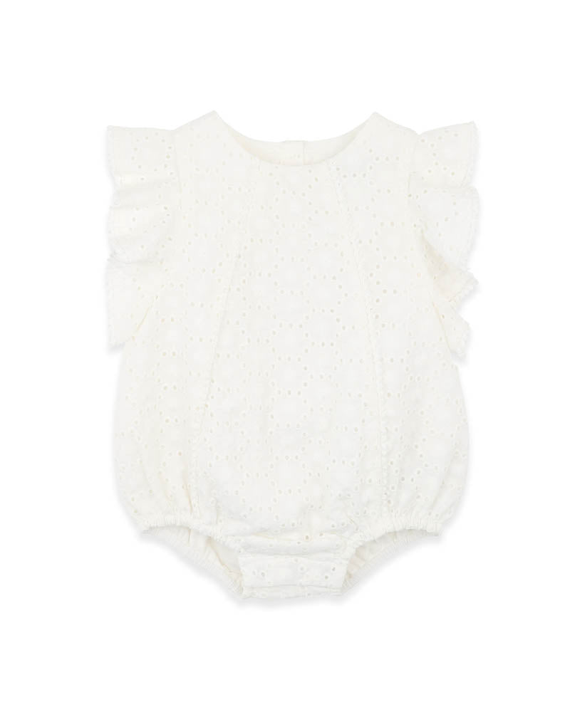 Minihaha Broderie Occasion Bodysuit Cloud