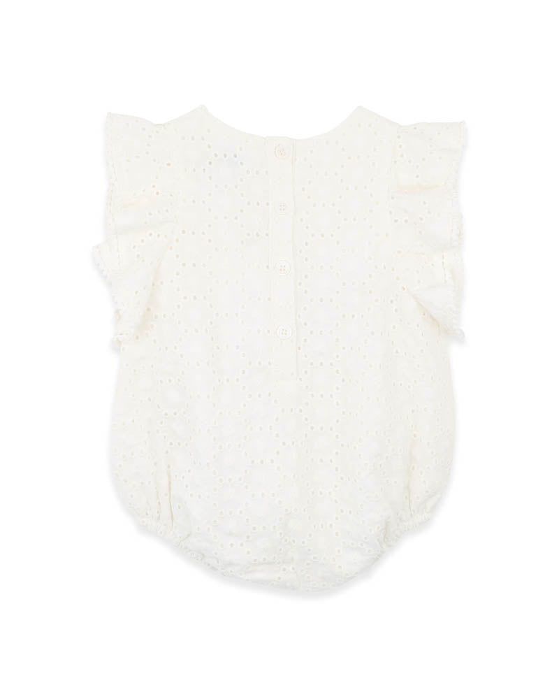 Minihaha Broderie Occasion Bodysuit Cloud