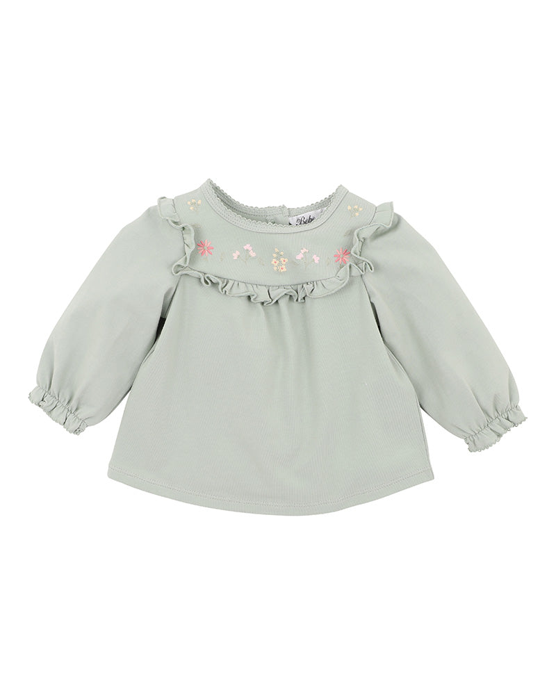 Minihaha Molly Embroidered Yoke Tee