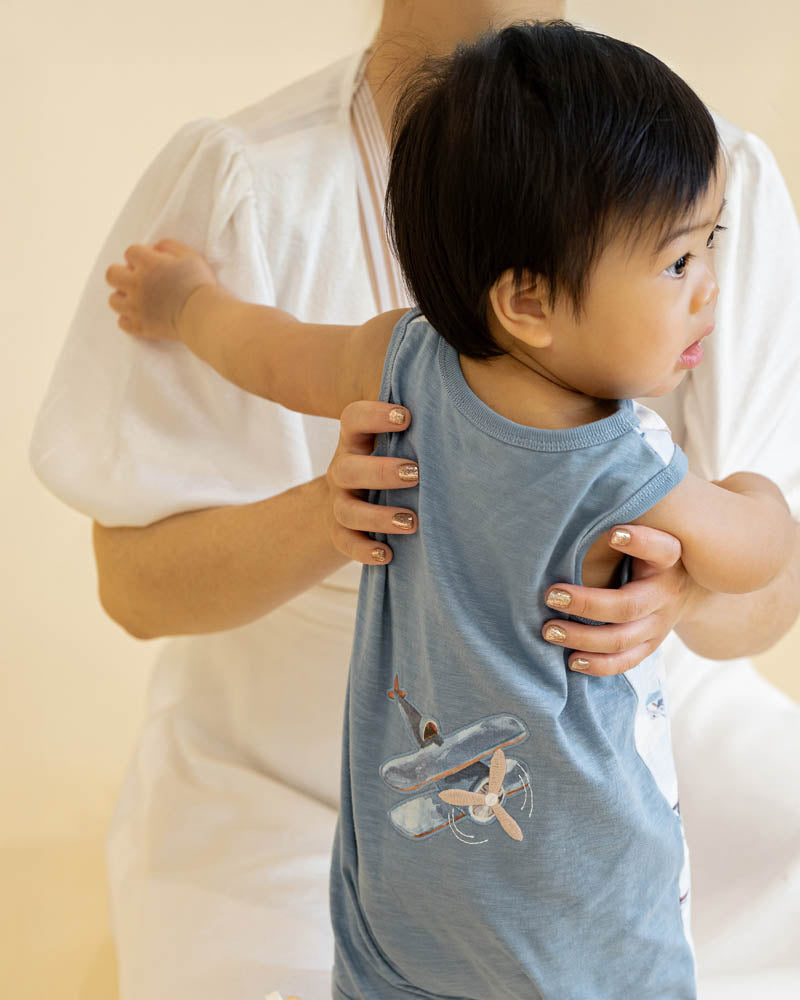 Minihaha Harlan Aeroplane Romper