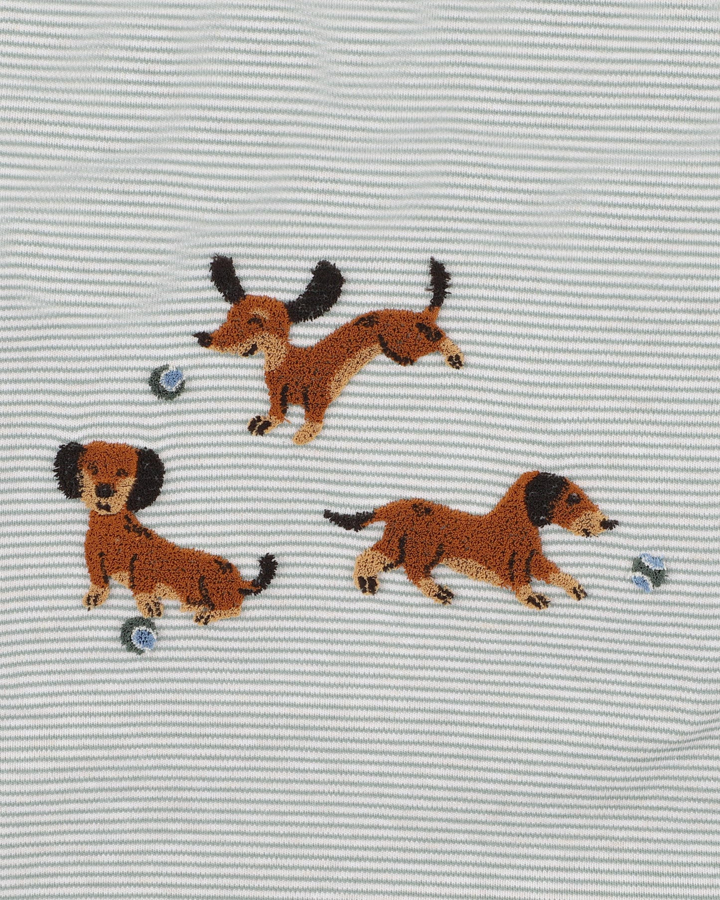 Minihaha Baby Otto Dogs Organic Long Sleeve Tee