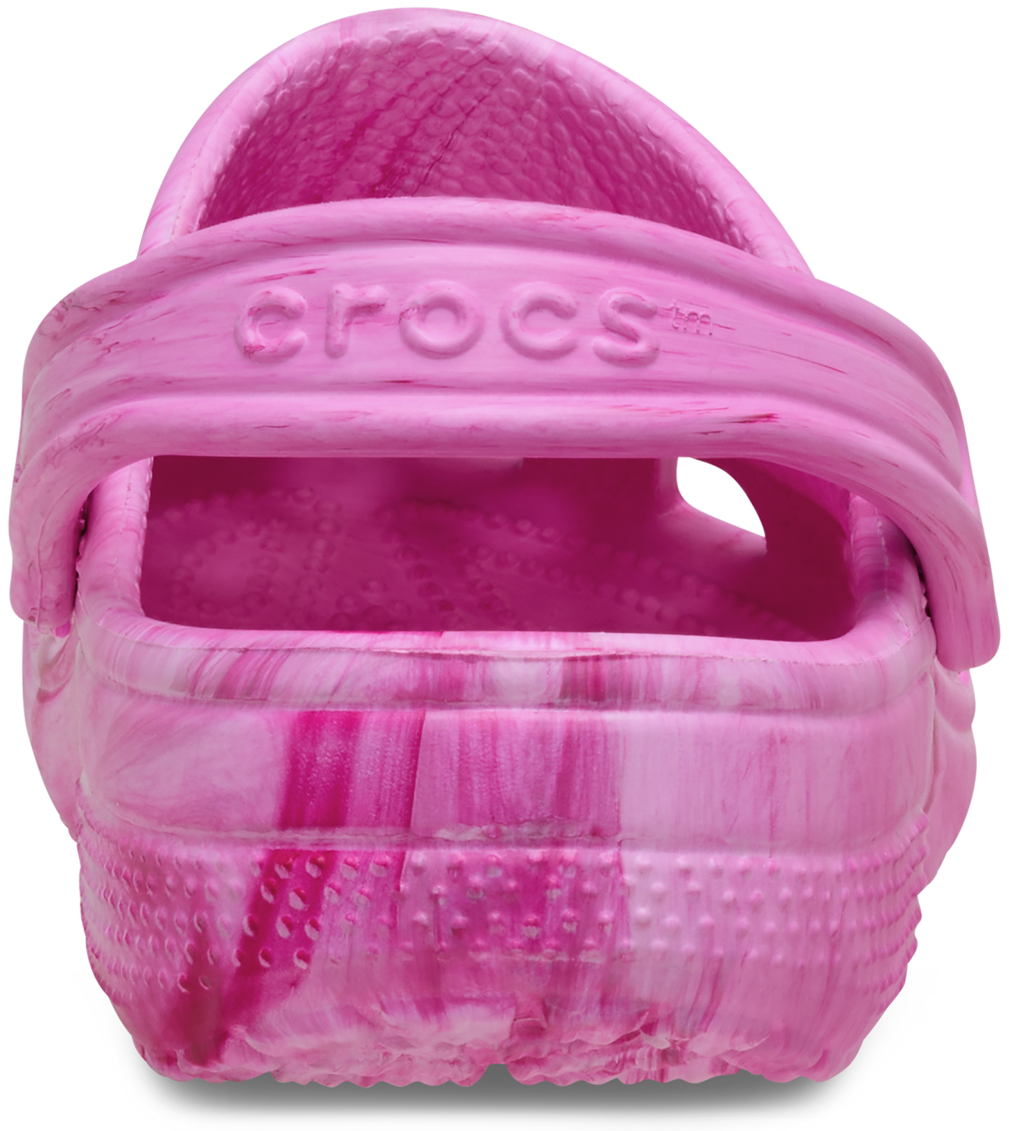 Crocs Classic Watercolour Marbled Clog Kids/Youth Pink Swirl