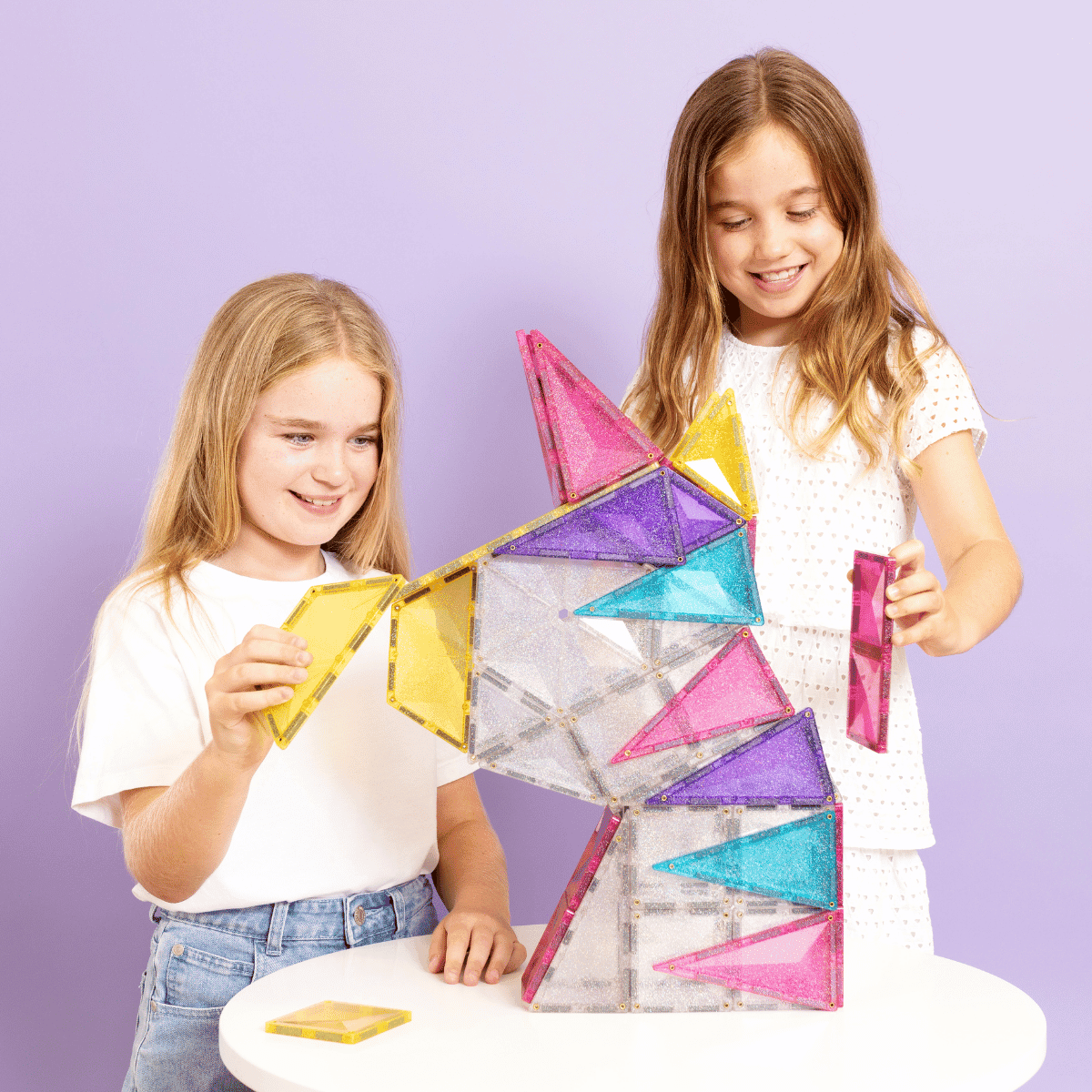 Connetix Glitter Unicorn Pack 56 pc