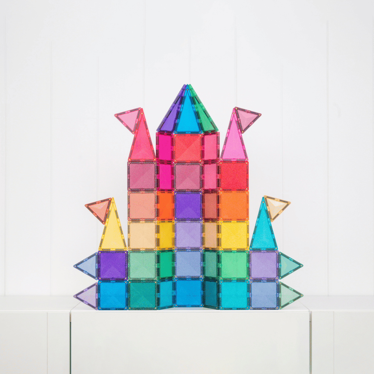 Connetix Glitter Castle Pack 48 pc