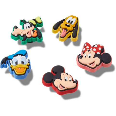 Jibbitz Mickey Friends Colorful 5 Pack
