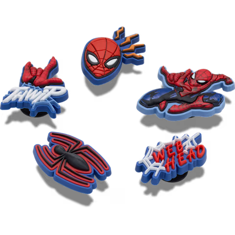 Jibbitz Spiderman 5Pck