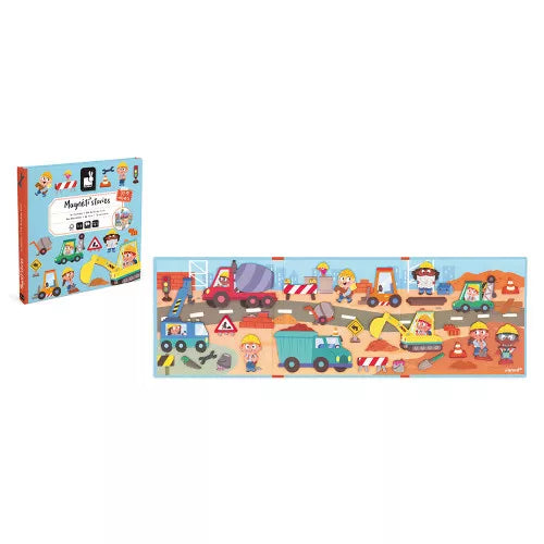 Janod Building Site Magnetic Story