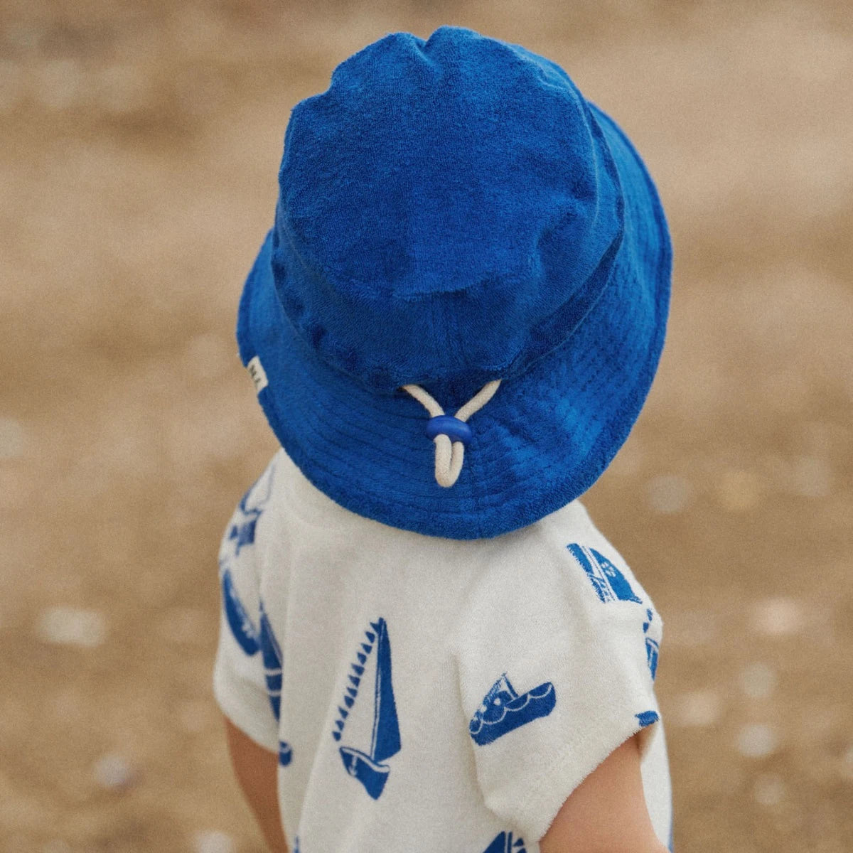 Nature Baby Juno Romper Terry Regatta Print