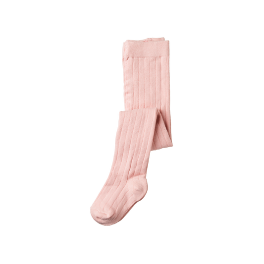 Nature Baby Organic Cotton Tights Rose Bud