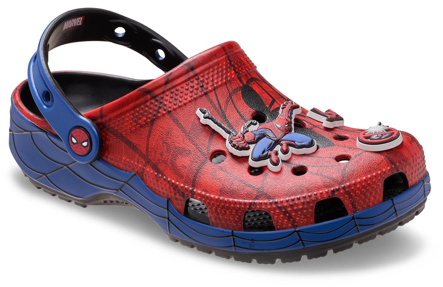 Crocs Classic Clog Kids/Youth Spiderman Web