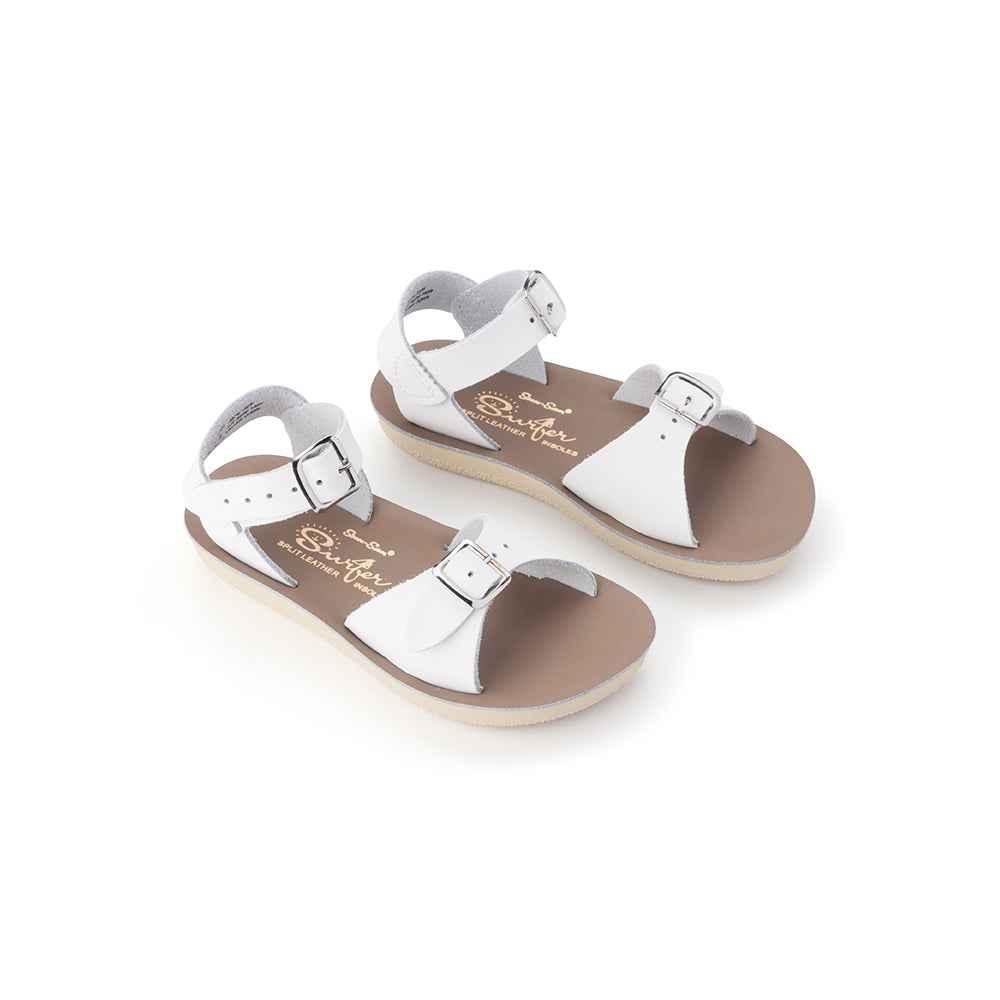 Saltwater Sandal Sun-San Surfer White - Main Image