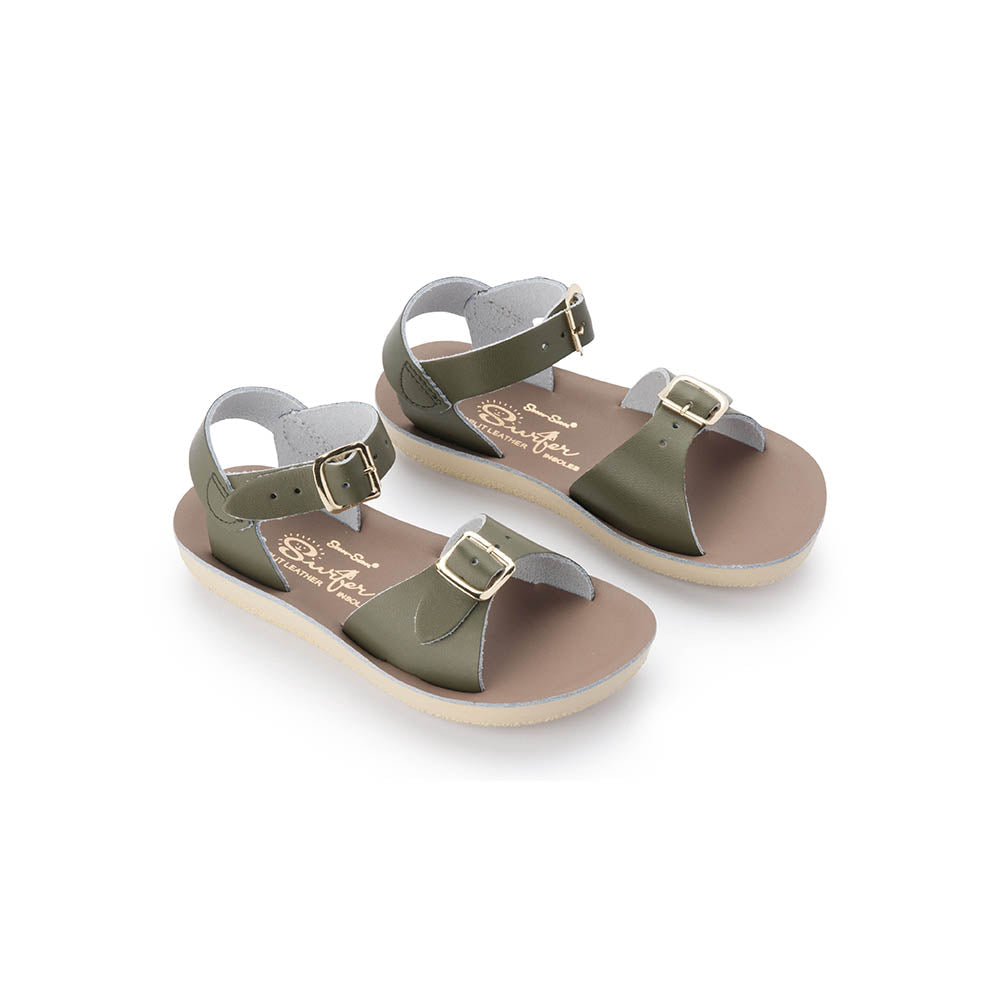 Saltwater Sandal Sun-San Surfer Olive - Main Image