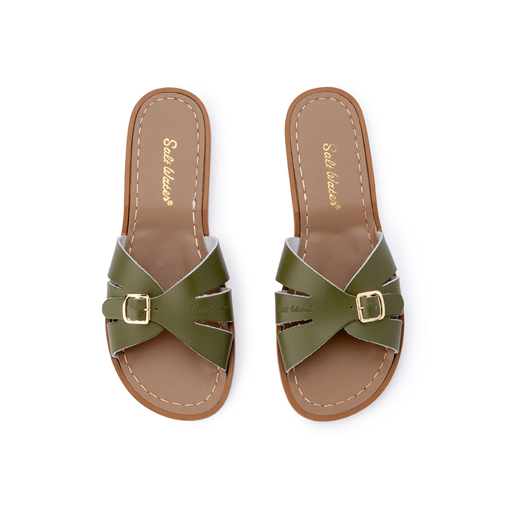 Saltwater Sandal Classic Slide Olive - Main Image