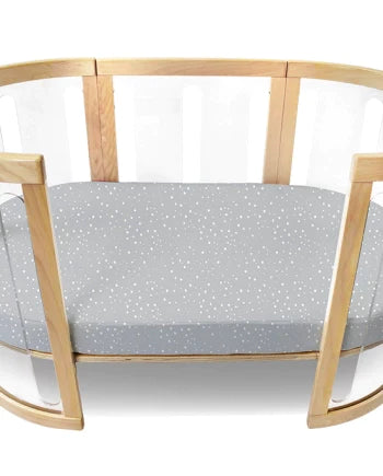 Oval cot fitted sheet hotsell