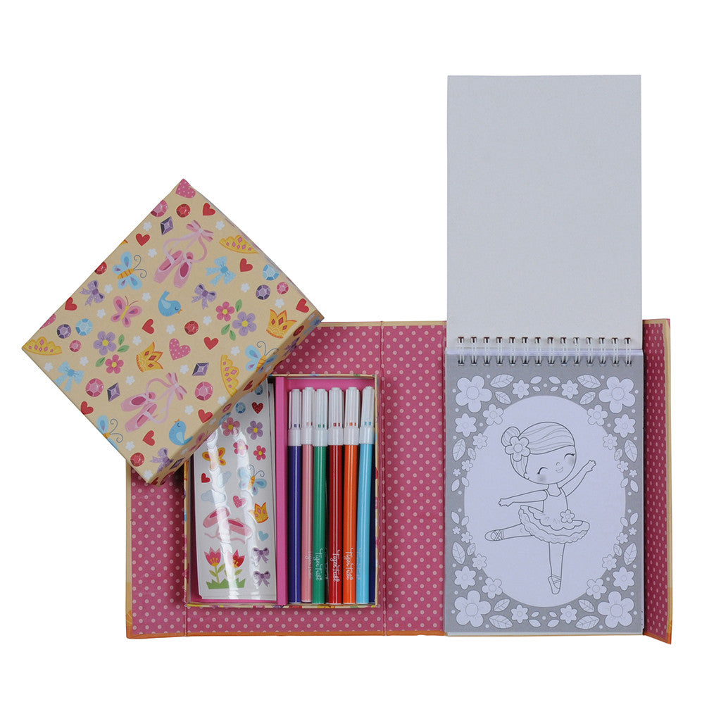 Tiger Tribe Colouring Set Ballet