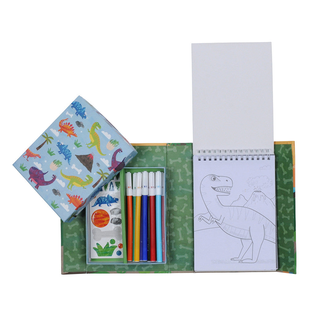 Tiger Tribe Colouring Set Dinosaur